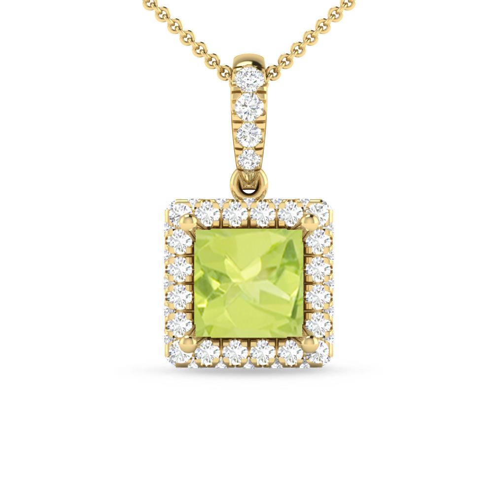 Yellow Gold - Peridot
