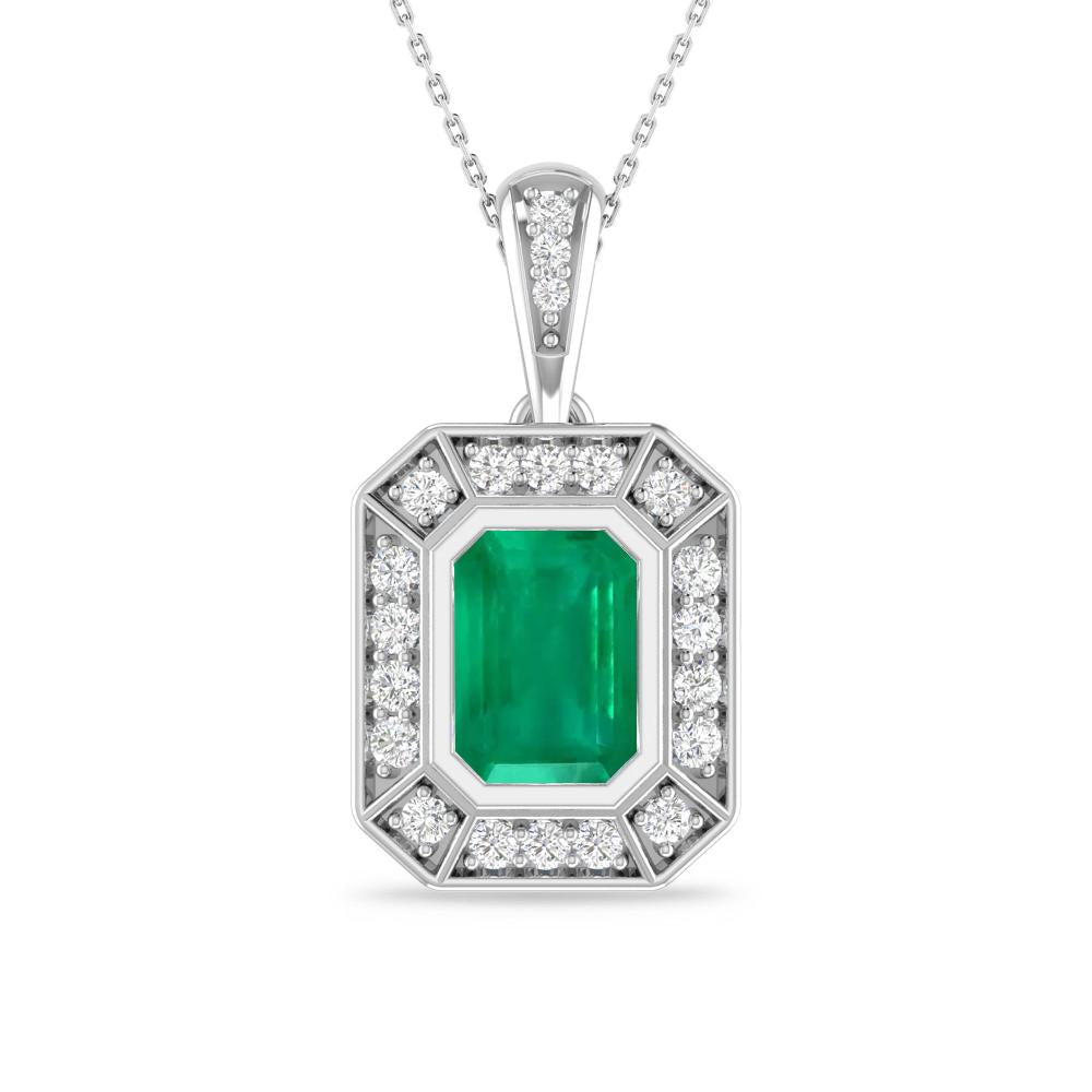 White Gold - Emerald