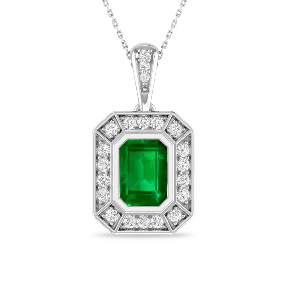 White Gold - Emerald