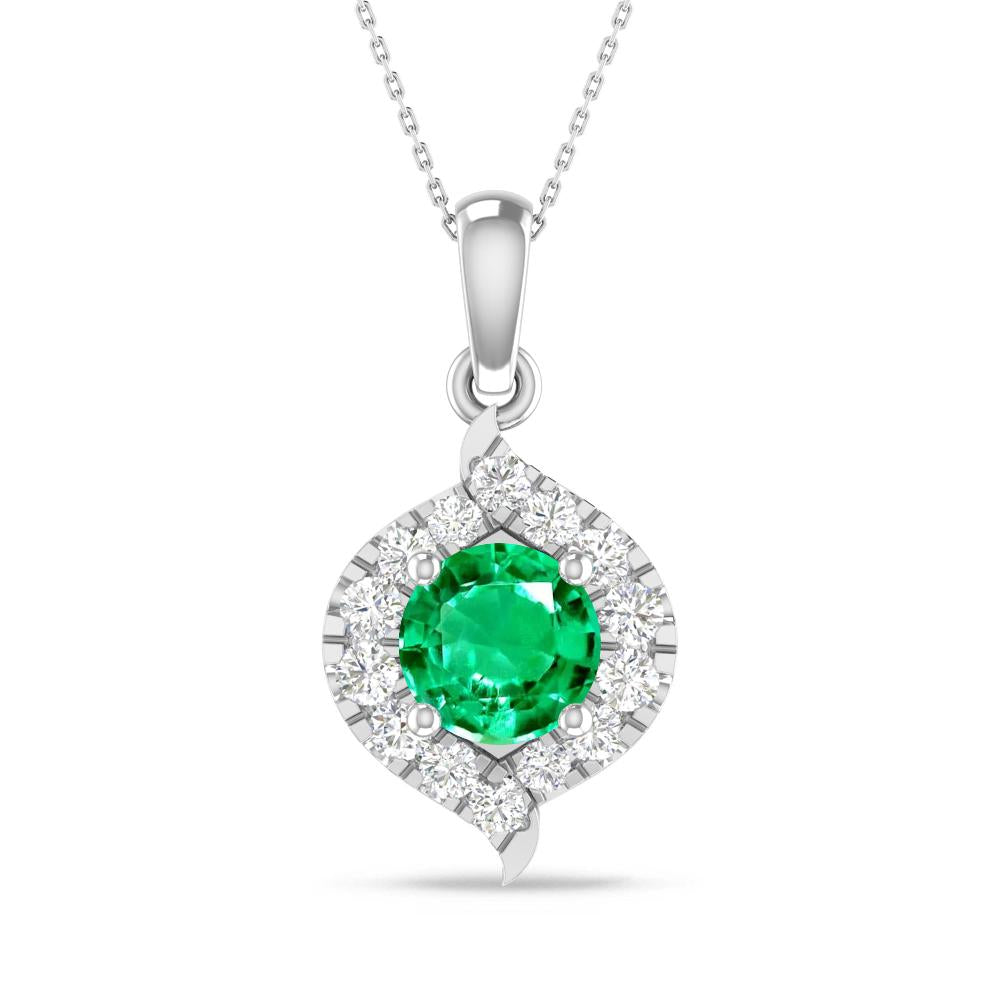 White Gold - Emerald