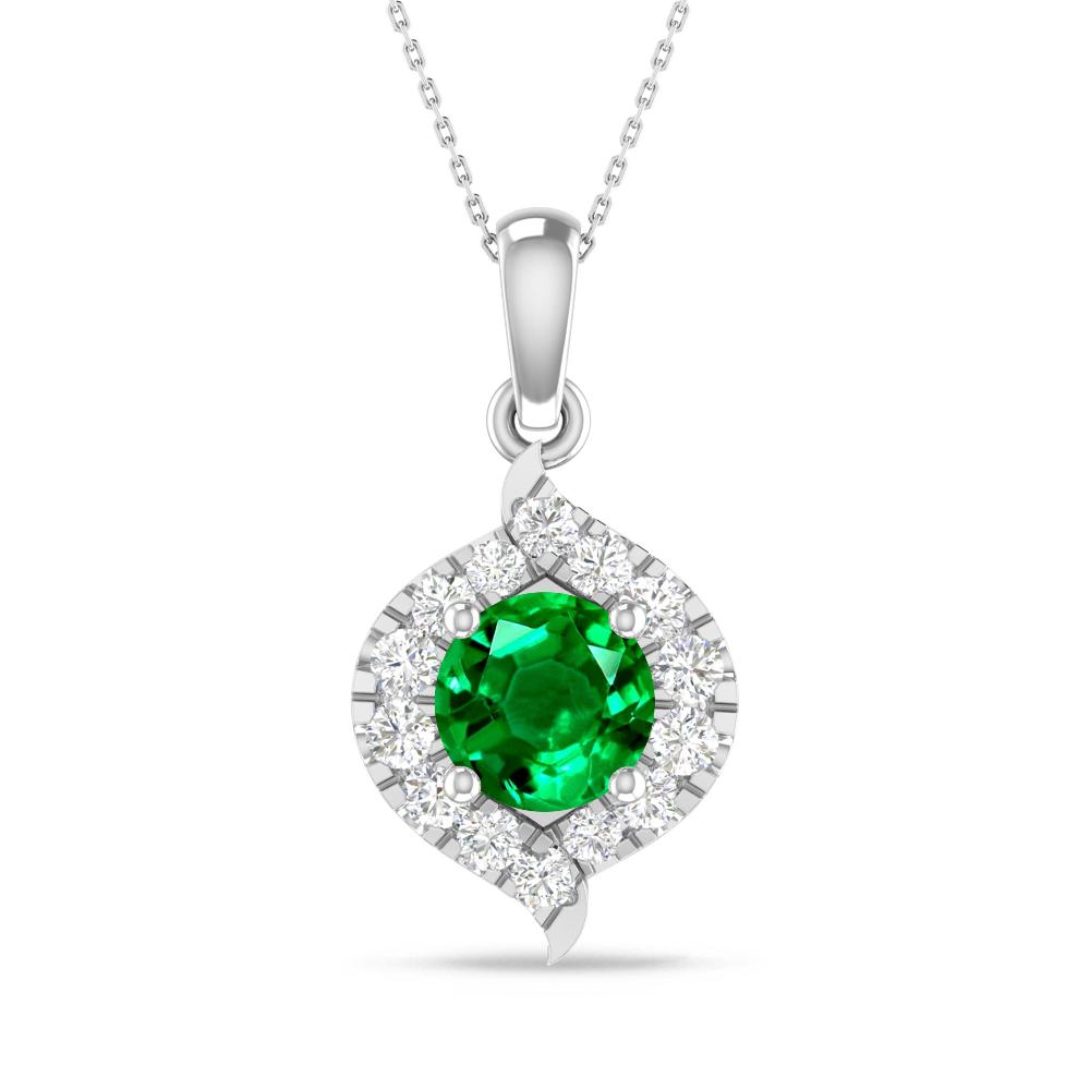 White Gold - Emerald