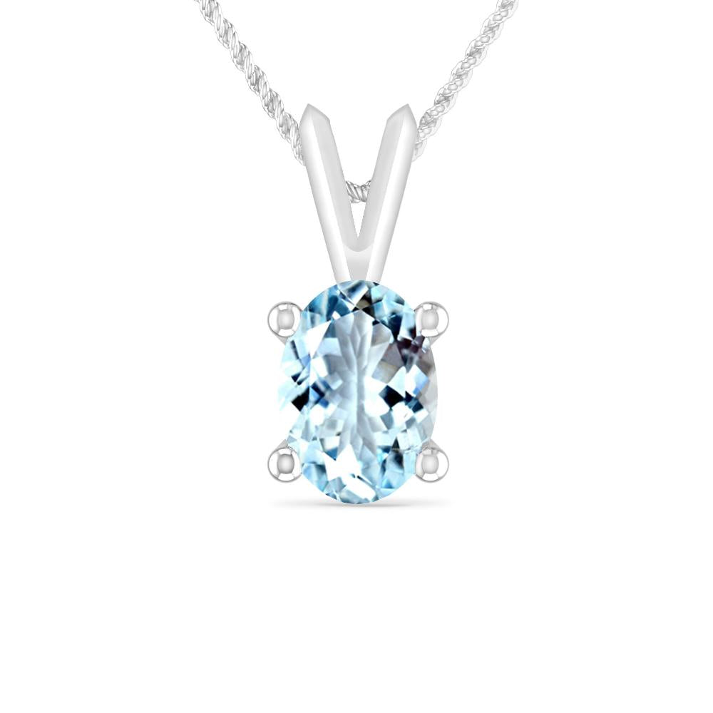White Gold - Aquamarine