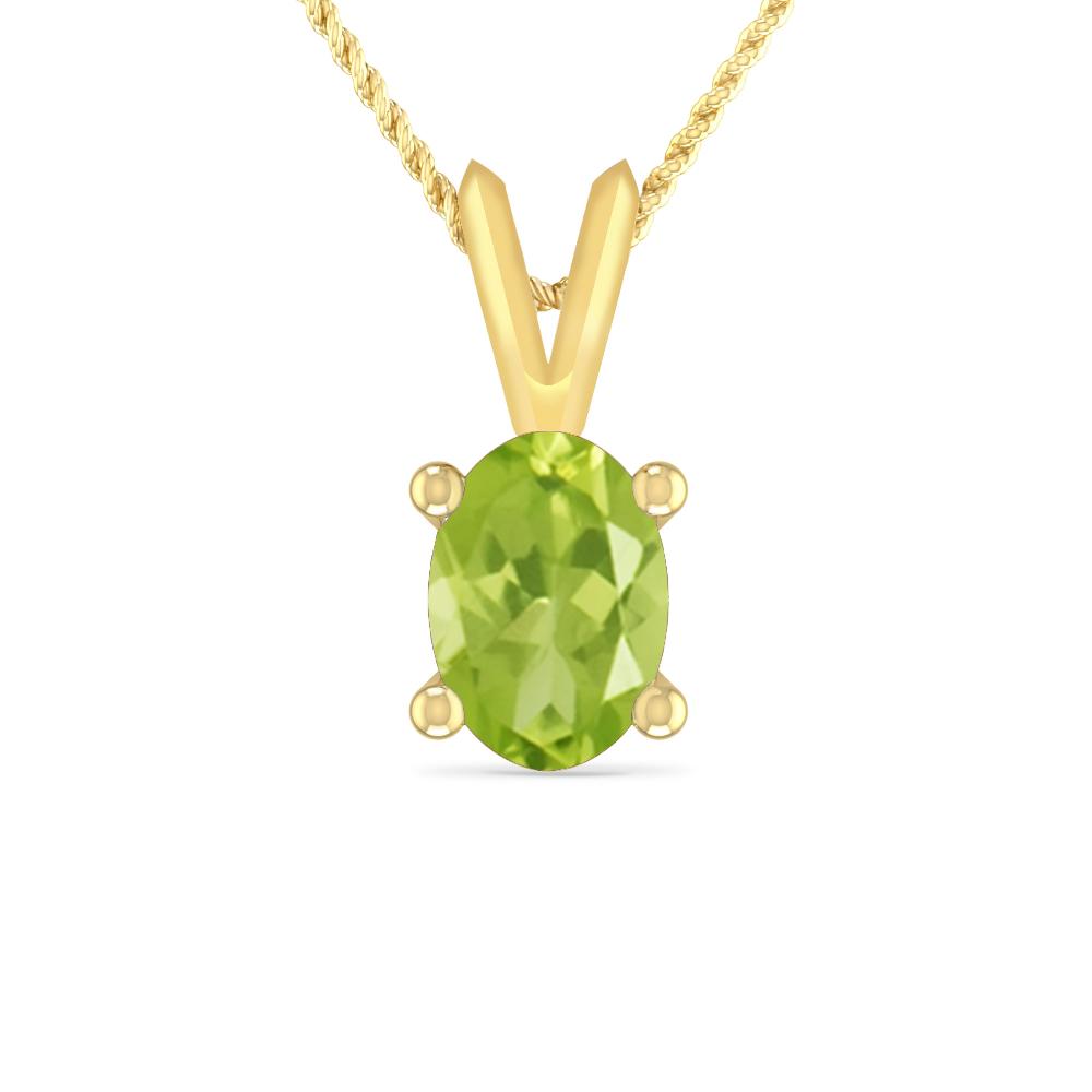 Yellow Gold - Peridot