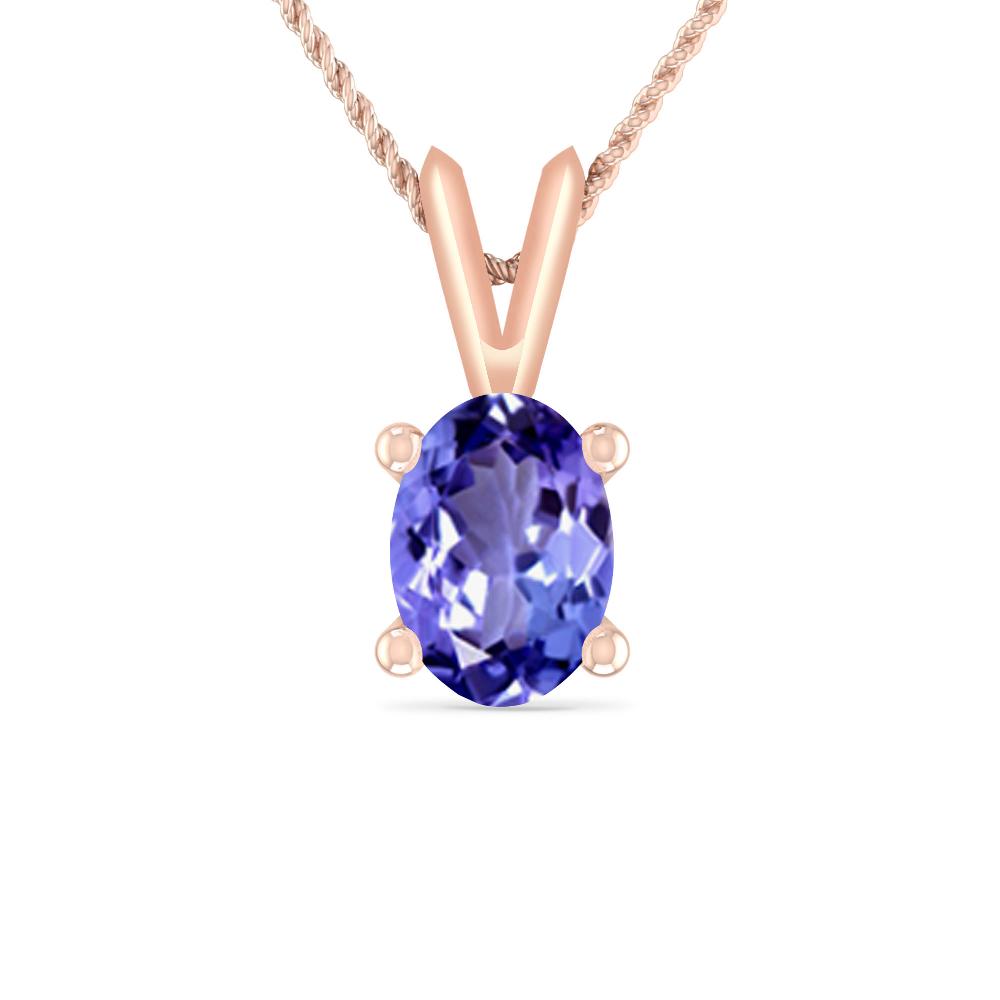 Rose Gold - Tanzanite