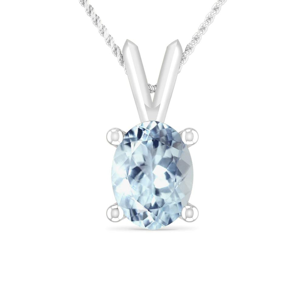 White Gold - Aquamarine