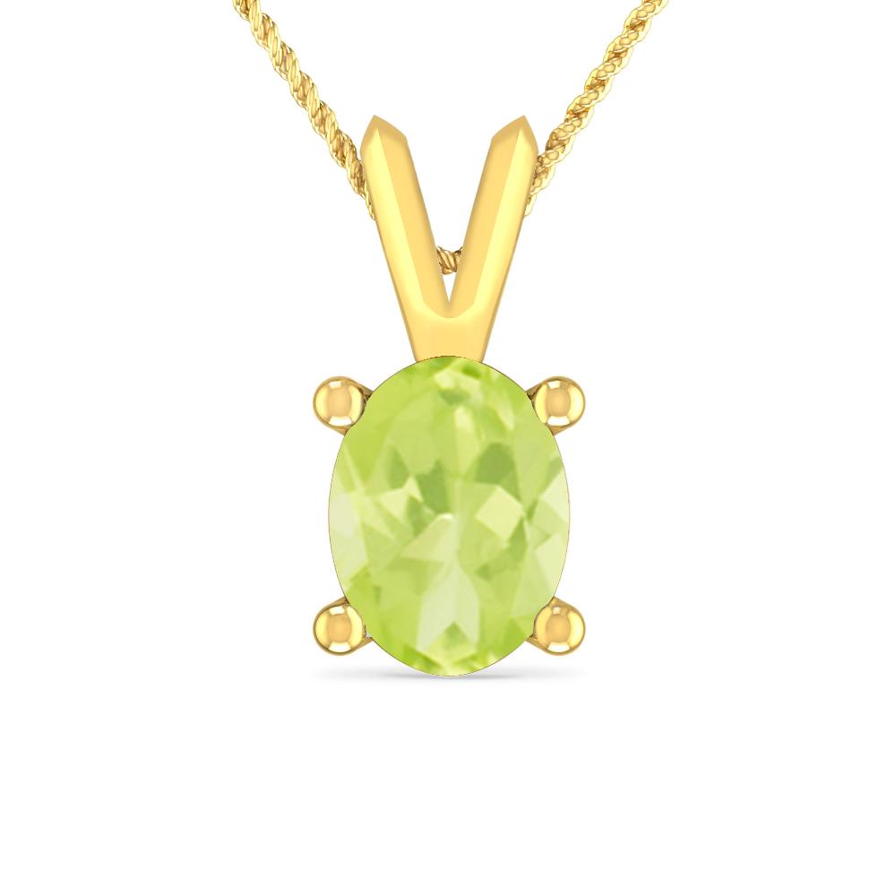 Yellow Gold - Peridot