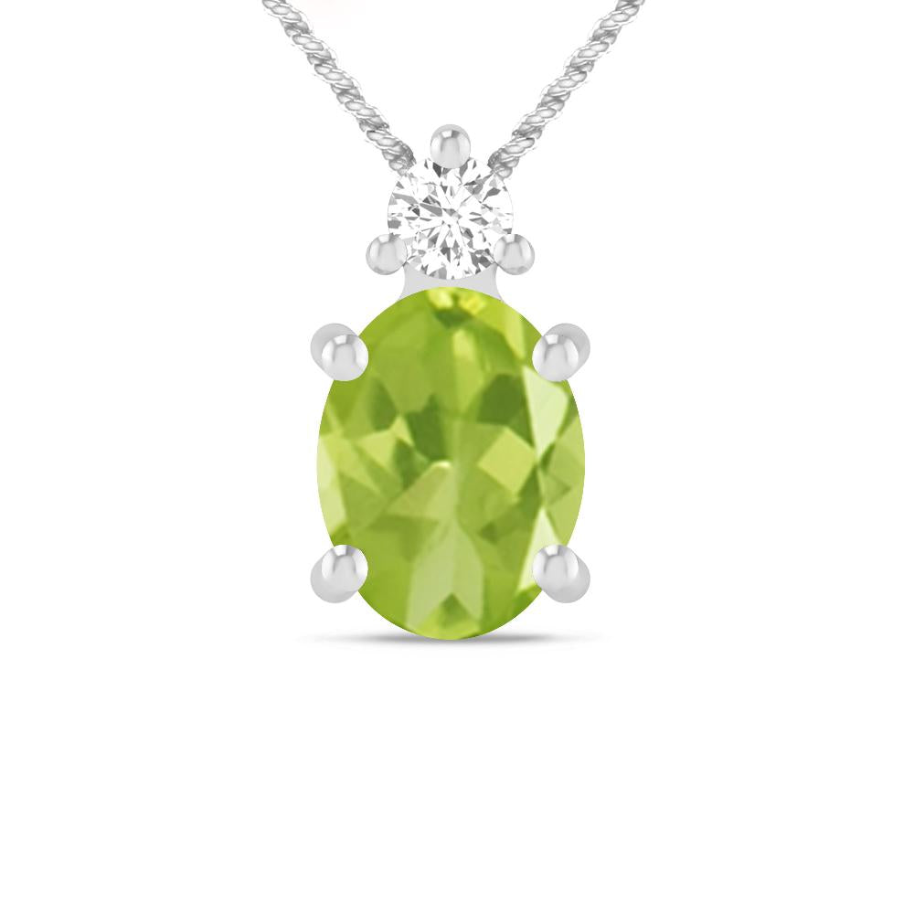 White Gold - Peridot