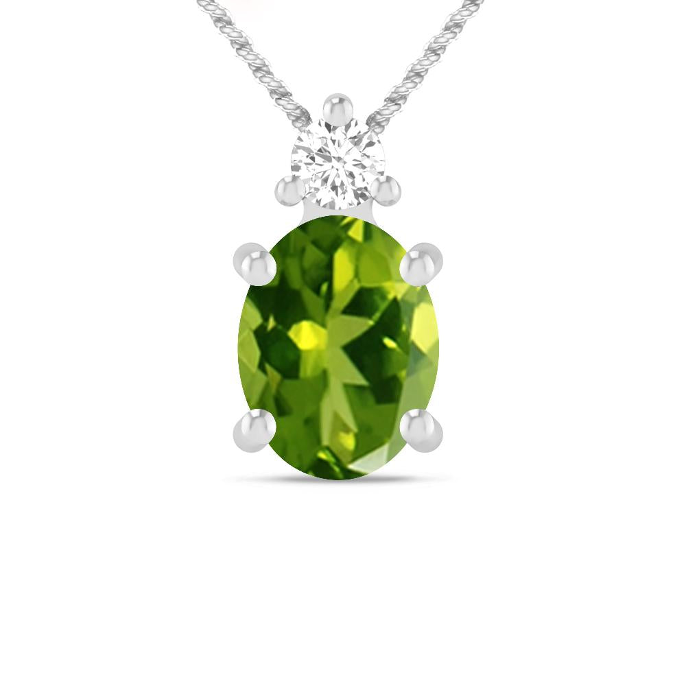 White Gold - Peridot