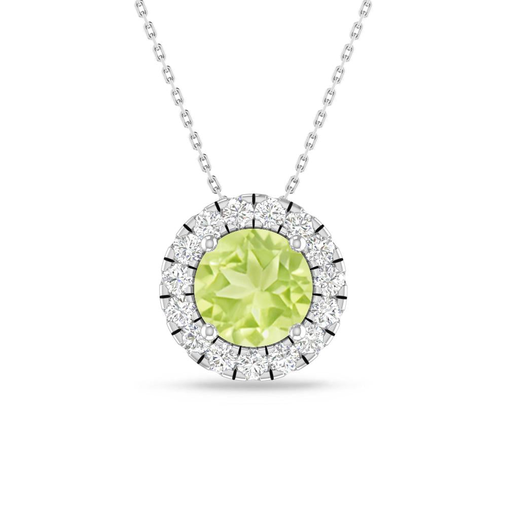 White Gold - Peridot