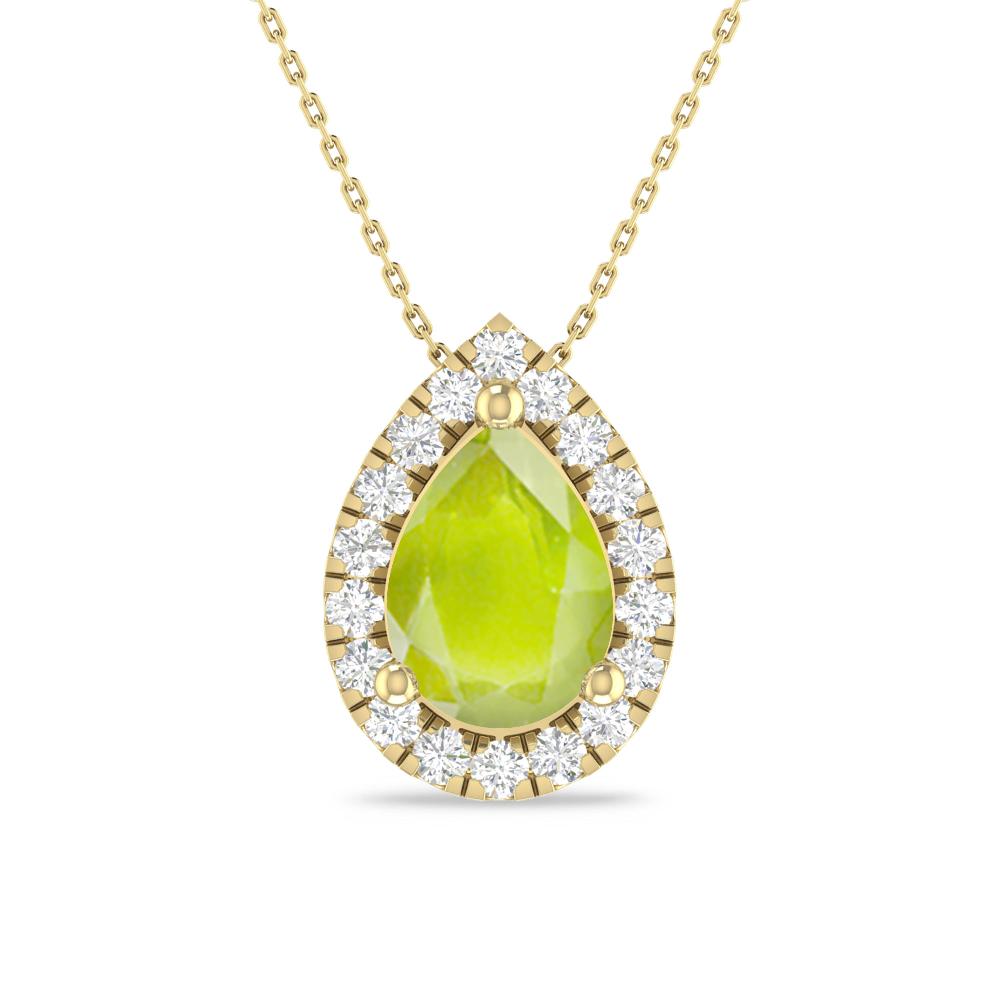 White Gold - Peridot