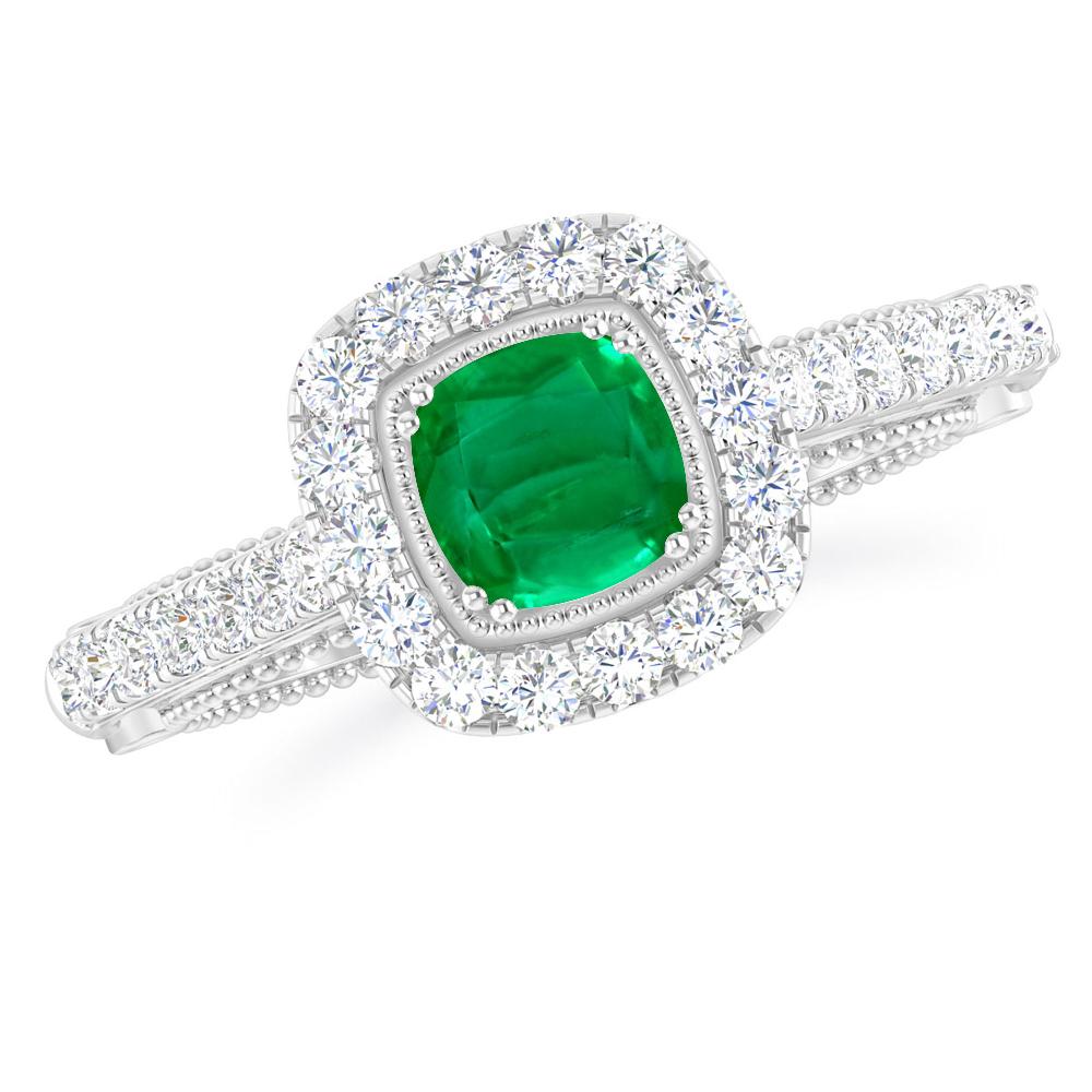 White Gold - Emerald