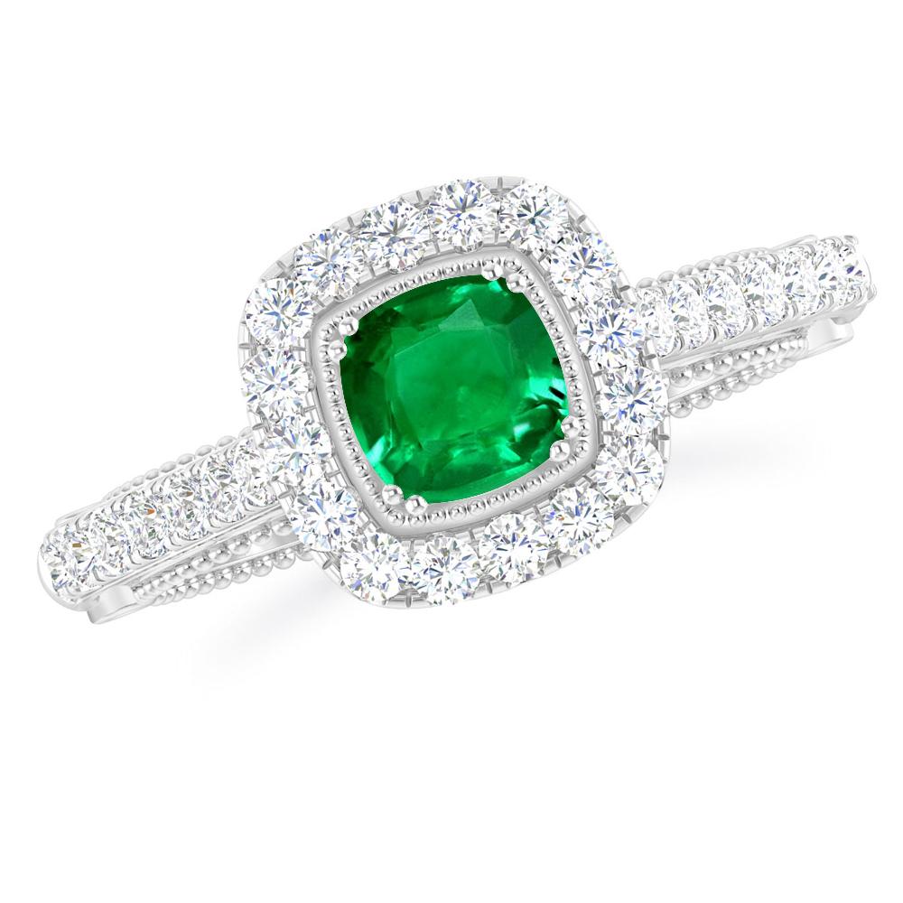 White Gold - Emerald