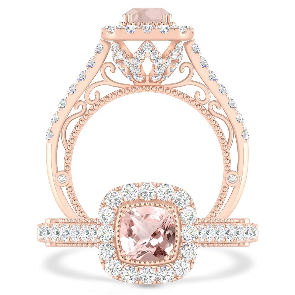 Rose Gold - Morganite