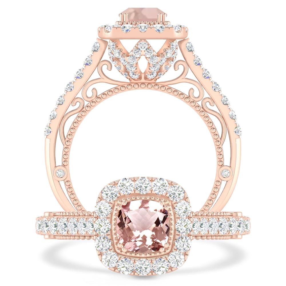 Rose Gold - Morganite