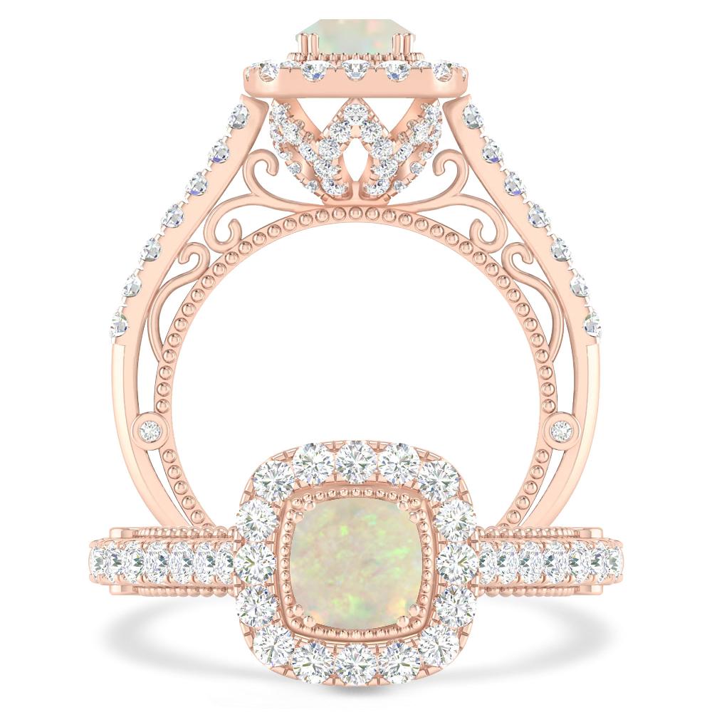 Rose Gold - Opal