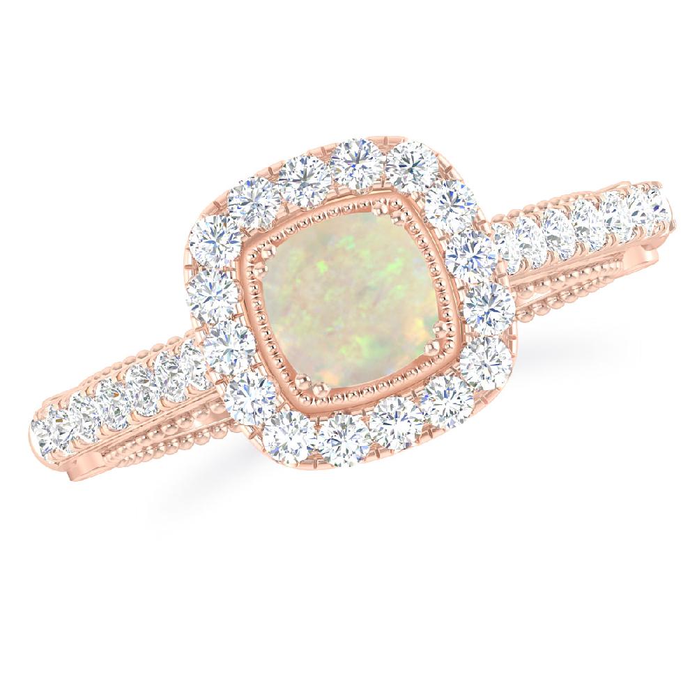 Rose Gold - Opal