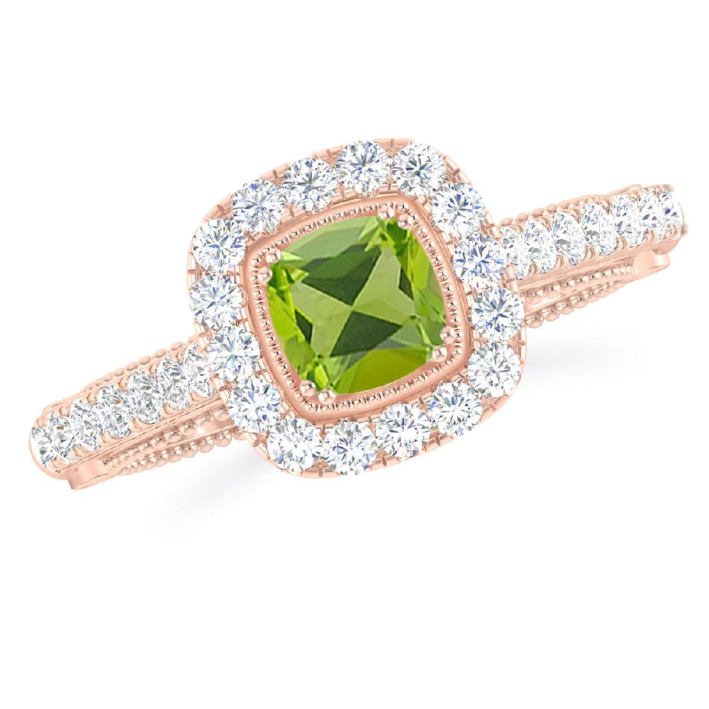 Rose Gold - Peridot