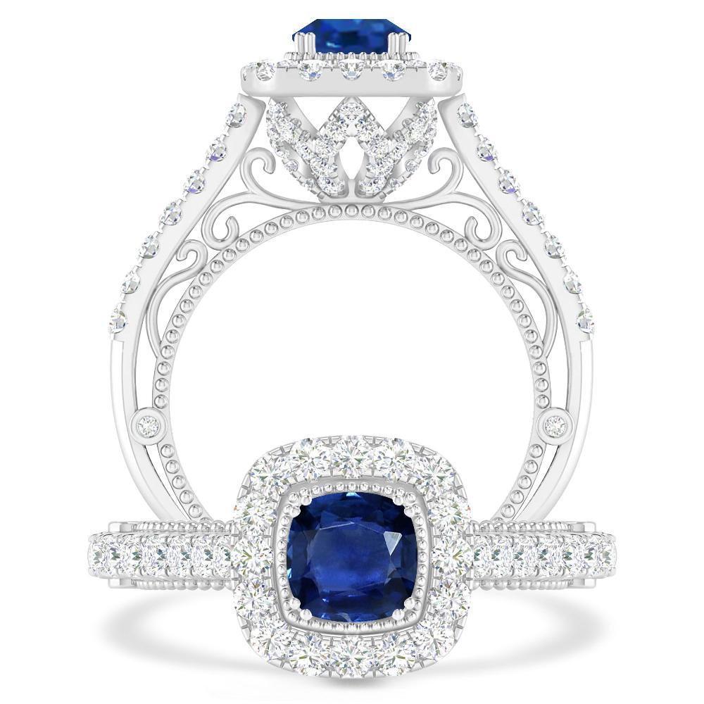 White Gold - Sapphire