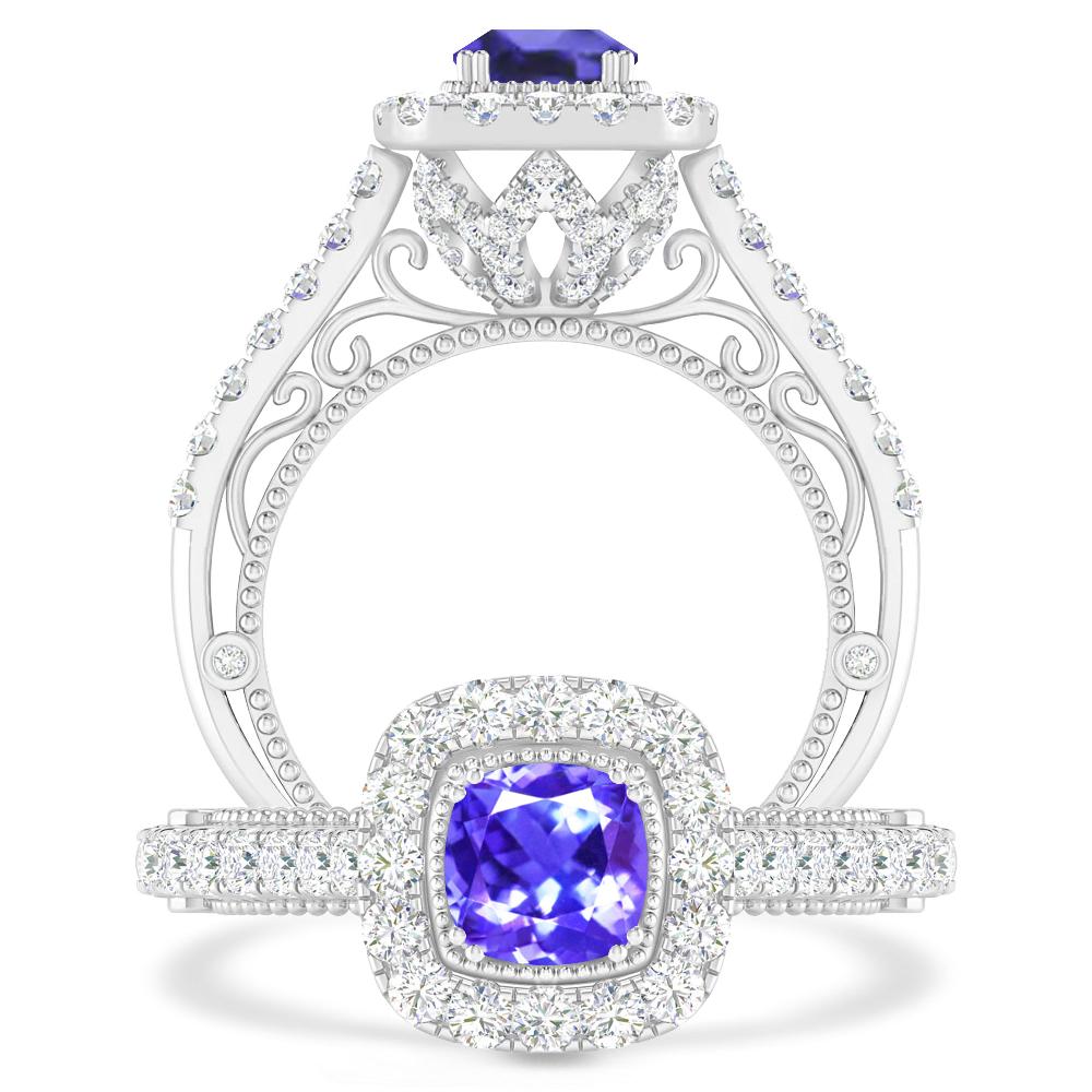 White Gold - Tanzanite