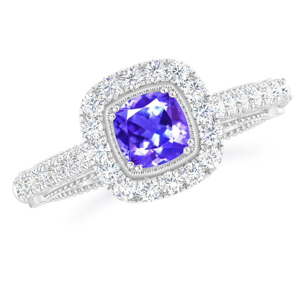 White Gold - Tanzanite