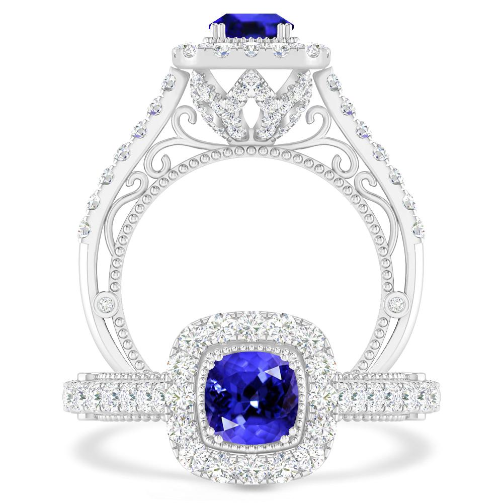 White Gold - Tanzanite