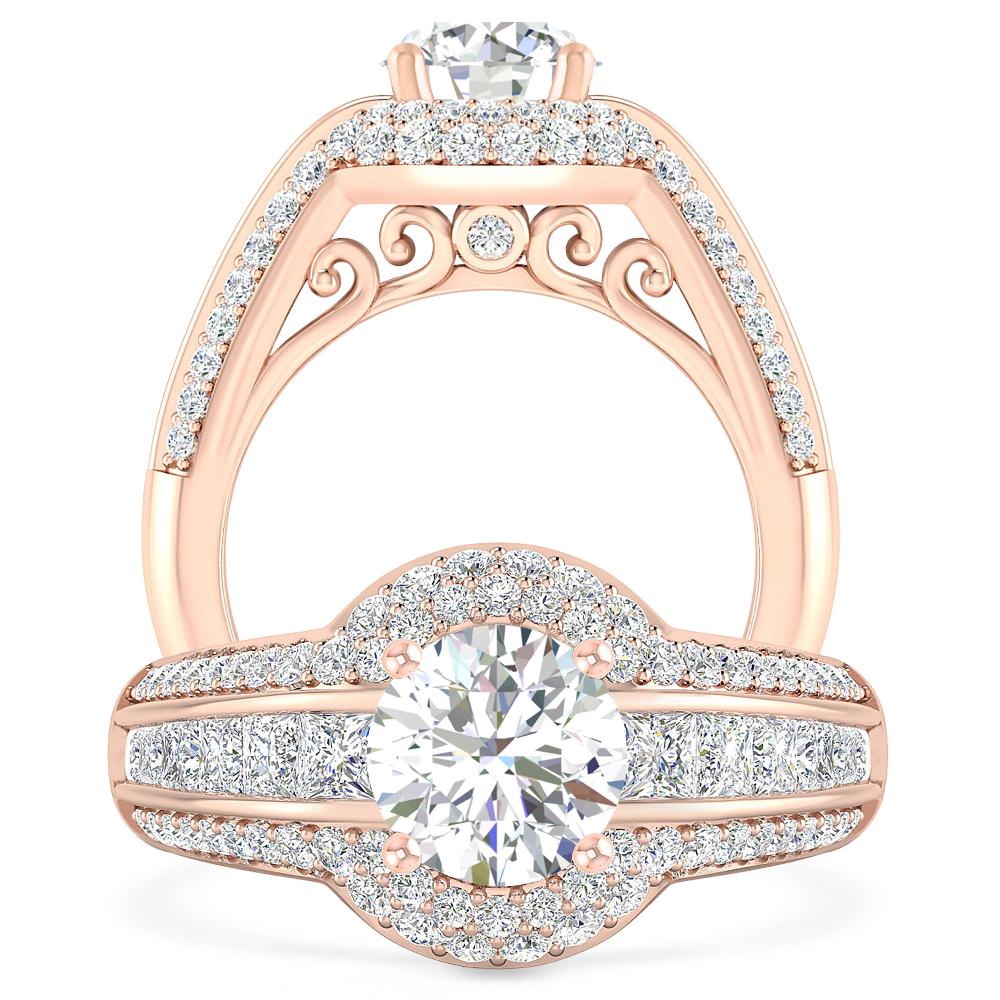Rose Gold - Diamond