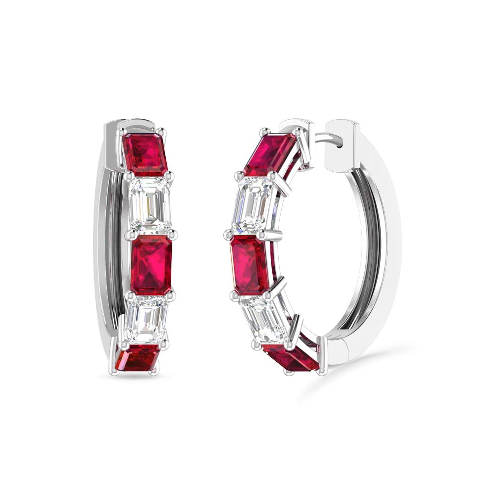 White Gold - Ruby