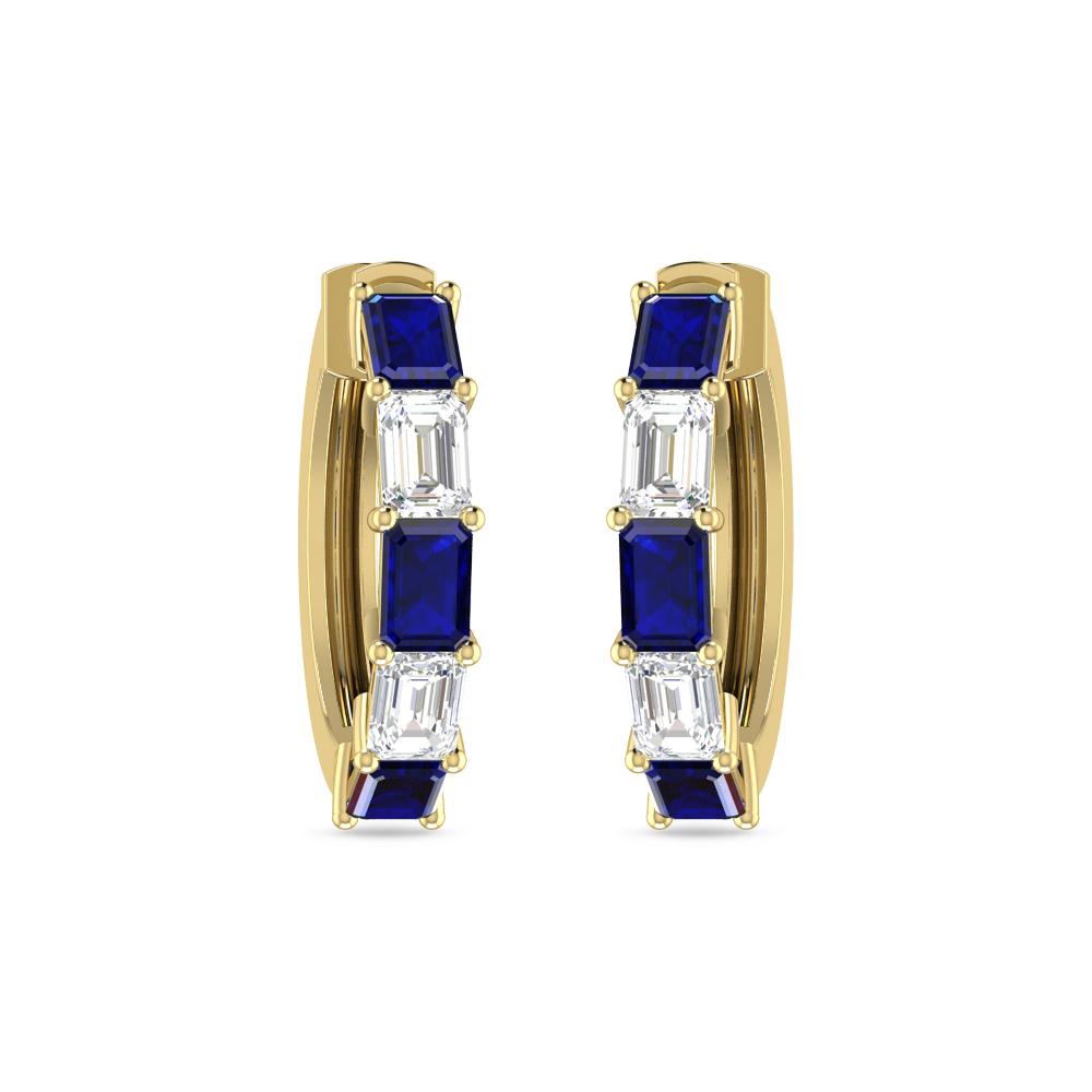 Yellow Gold - Sapphire