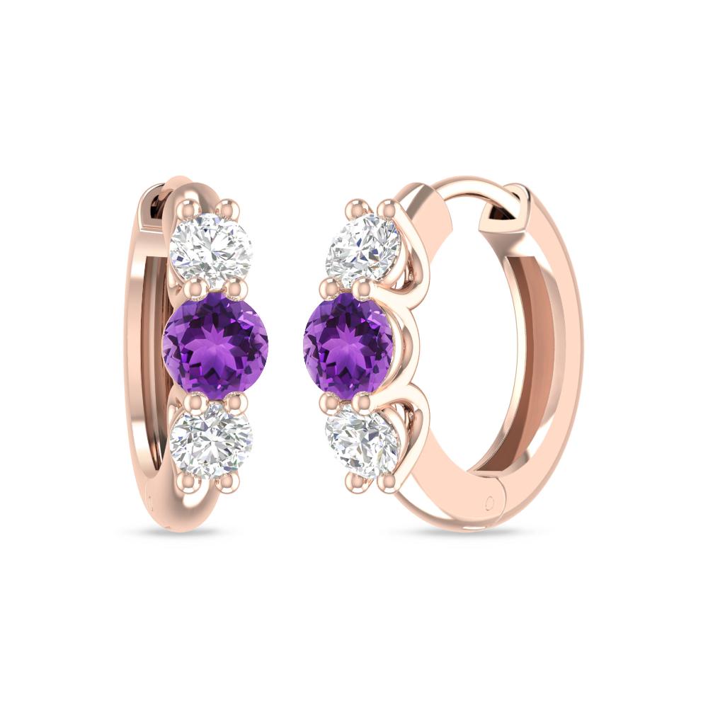Rose Gold - Amethyst
