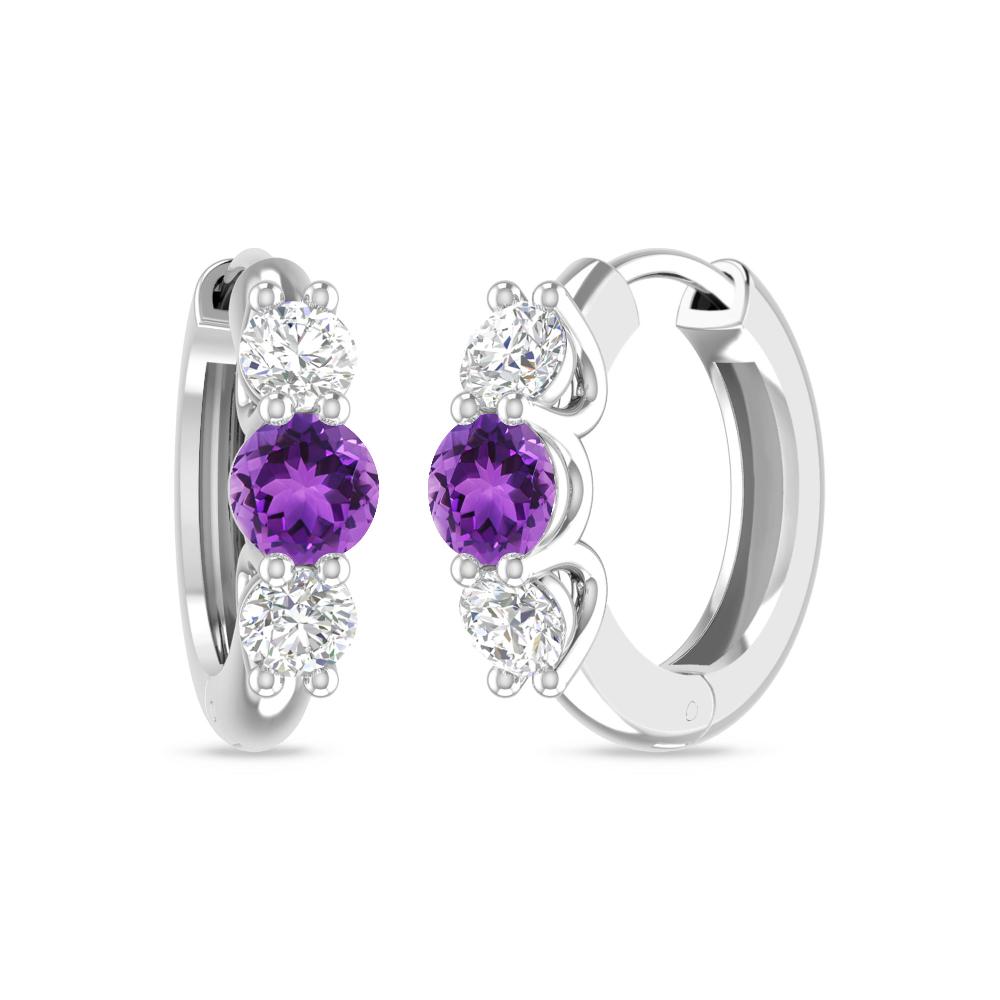 White Gold - Amethyst