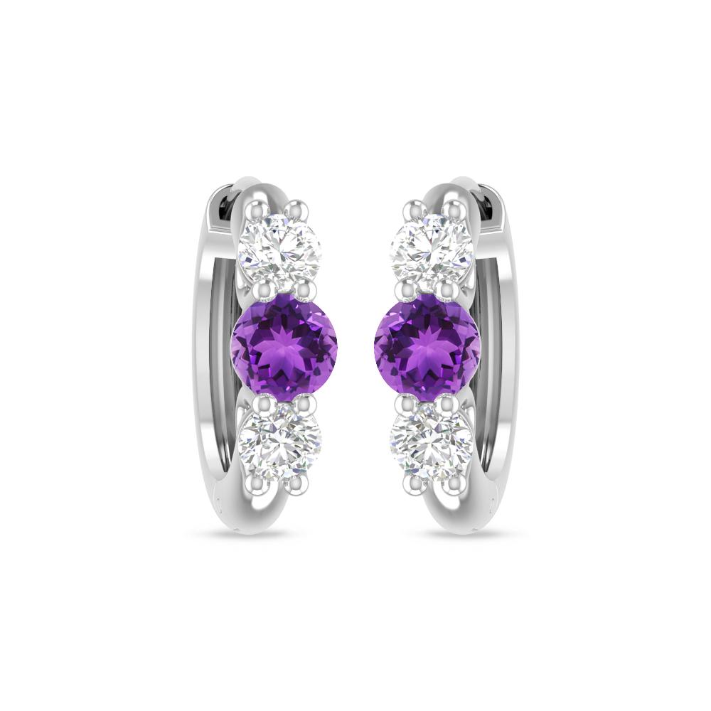 White Gold - Amethyst