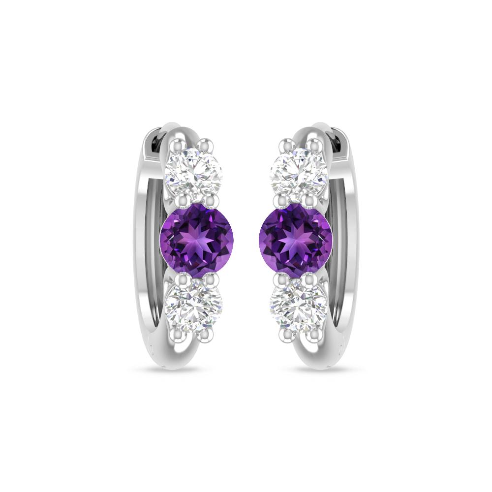 White Gold - Amethyst