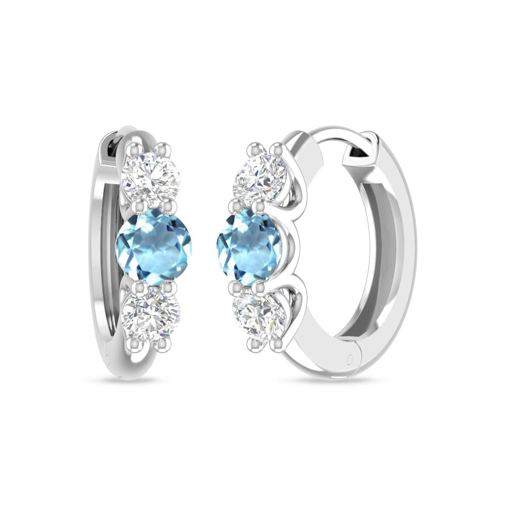 White Gold - Aquamarine
