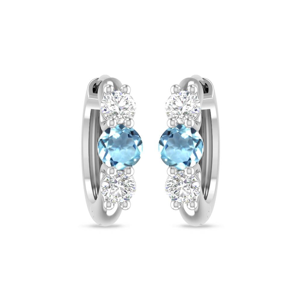 White Gold - Aquamarine