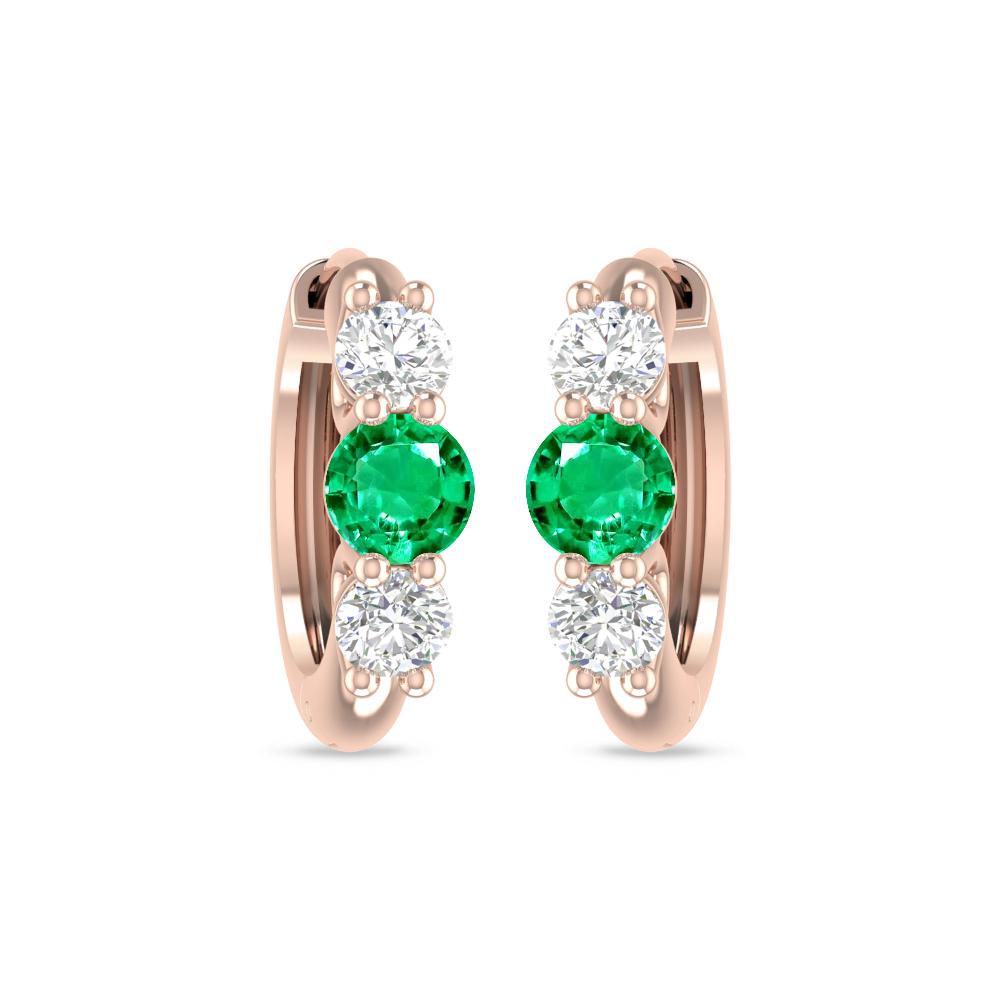 Rose Gold - Emerald