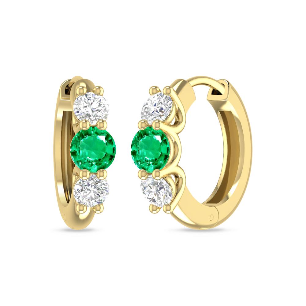 Yellow Gold - Emerald