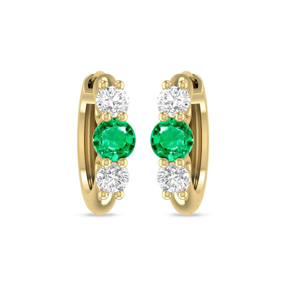 Yellow Gold - Emerald