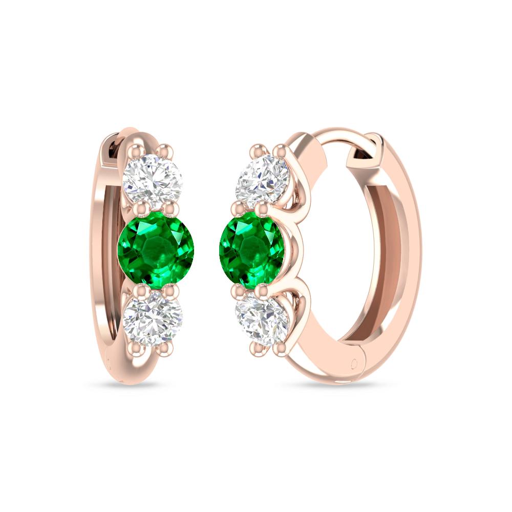 Rose Gold - Emerald