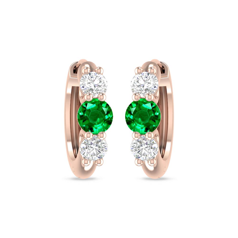 Rose Gold - Emerald