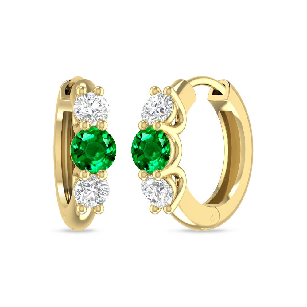 Yellow Gold - Emerald