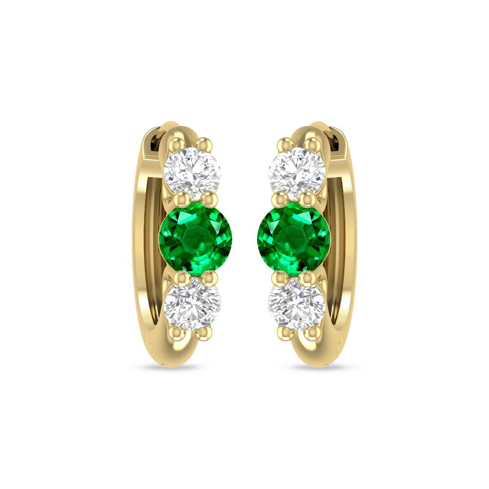 Yellow Gold - Emerald