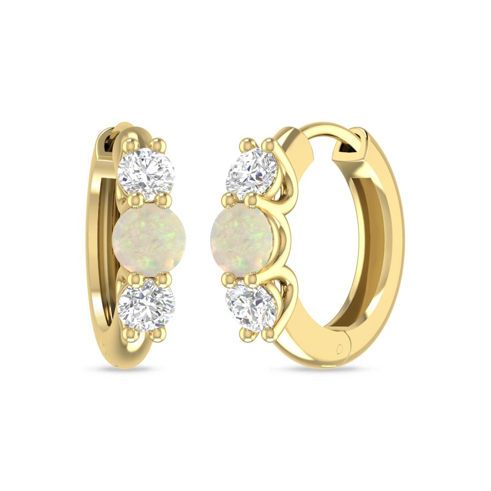 Yellow Gold - Opal