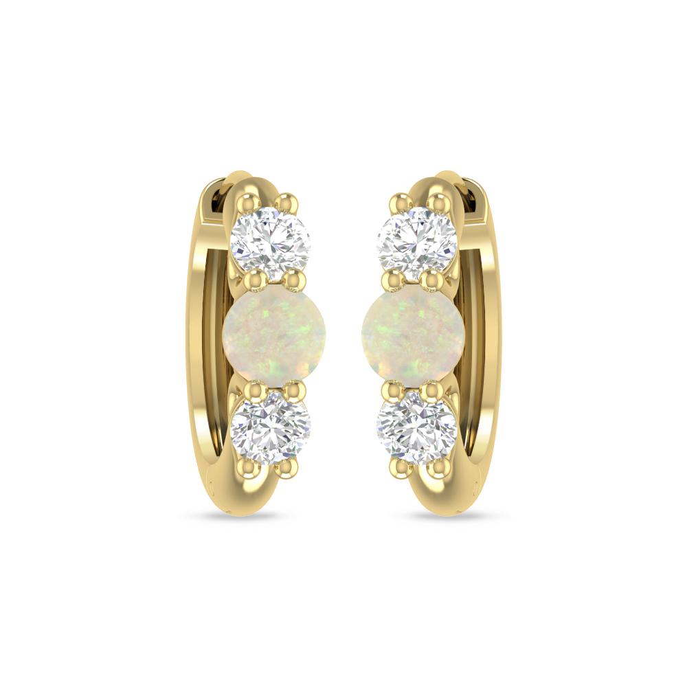 Yellow Gold - Opal