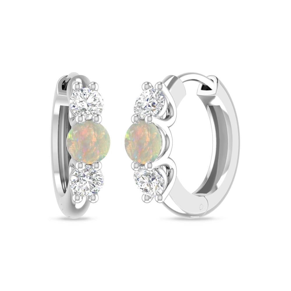 White Gold - Opal