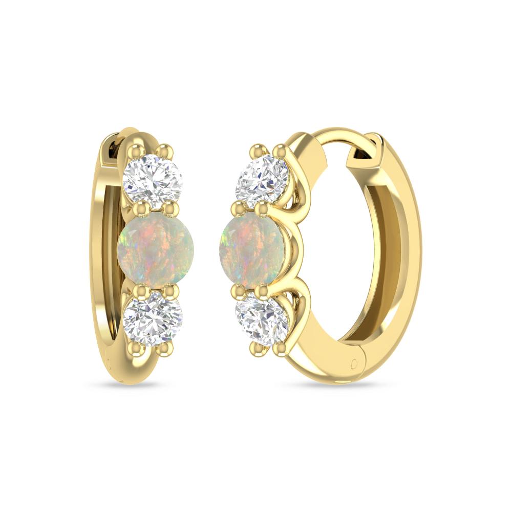 Yellow Gold - Opal