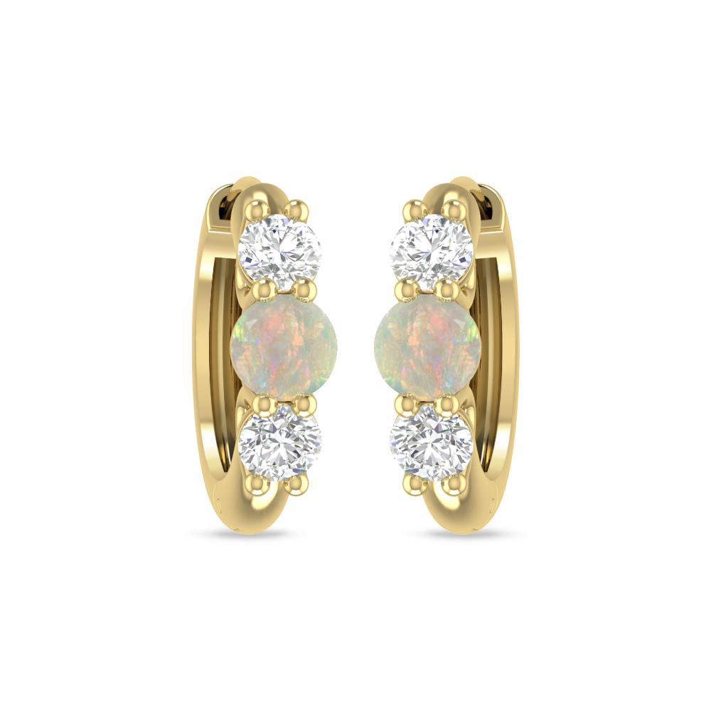Yellow Gold - Opal