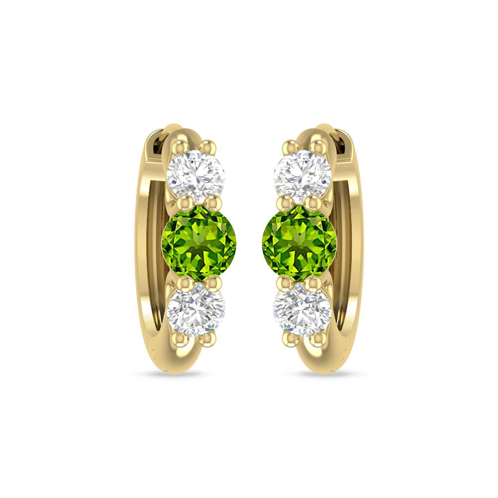 Yellow Gold - Peridot