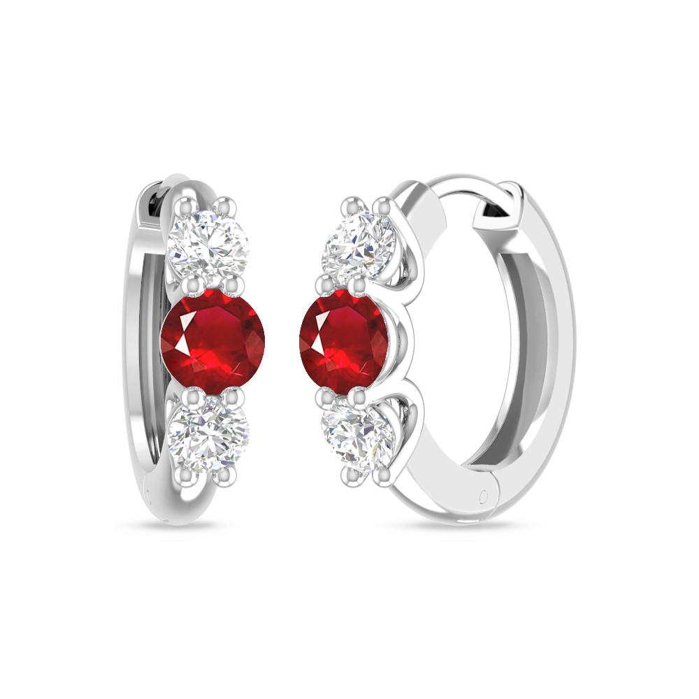 White Gold - Ruby