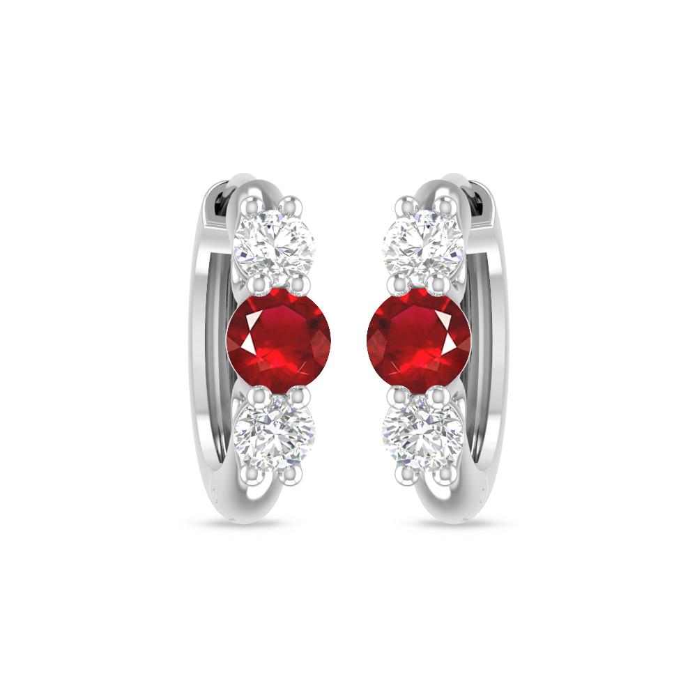 White Gold - Ruby