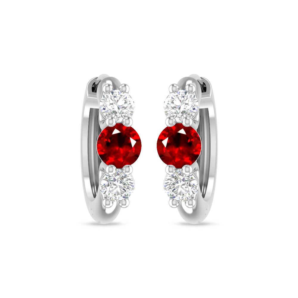 White Gold - Ruby